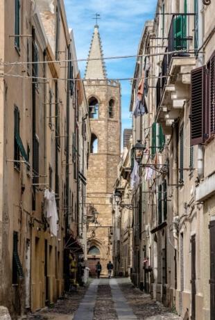 A Casa Di Mamma Apartment Alghero Bagian luar foto